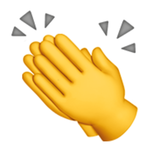 👏 Emoji Domain iOS rendering